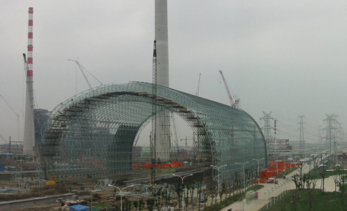 西安發(fā)電廠球形網架