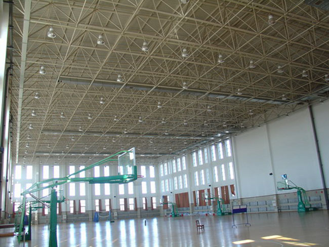 西安籃球館網架案例